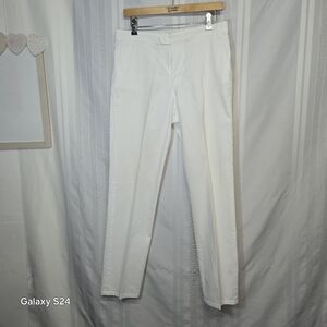 Gloria Venderbilt White Pants Size 8